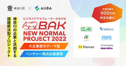 神奈川県 x eiicon company「BAK NEW NORMAL PROJECT 2022」