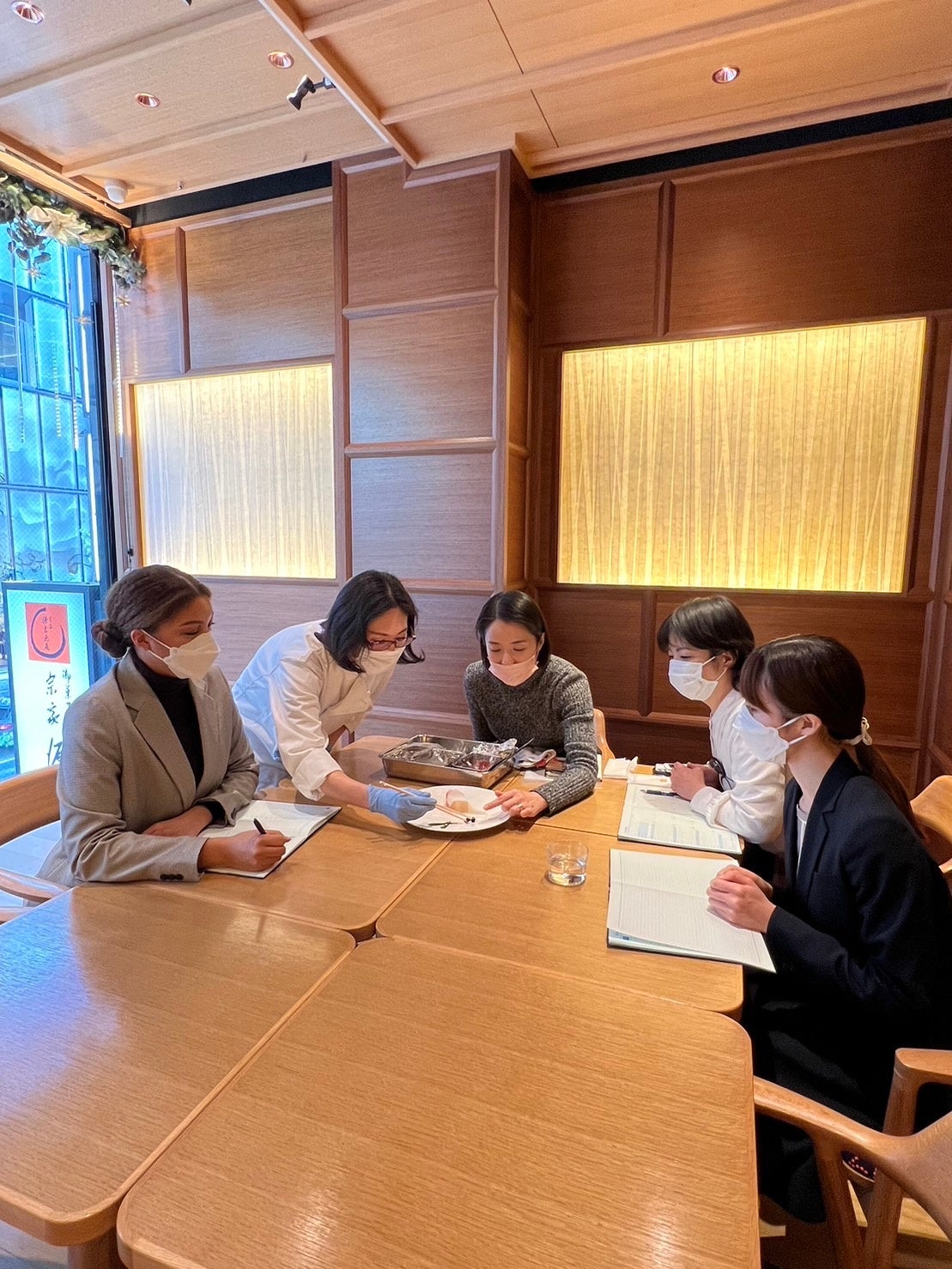 新メニュー打合せの様子