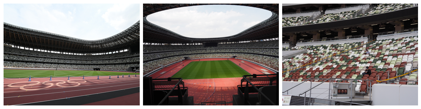       スタンドもトラックも謎解きの一部です。また、謎解きはスタンド席でゆっくり解くことができます‼