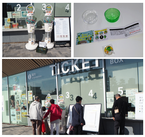 カプセルトイをご購入いただくお客様もいらっしゃいました。