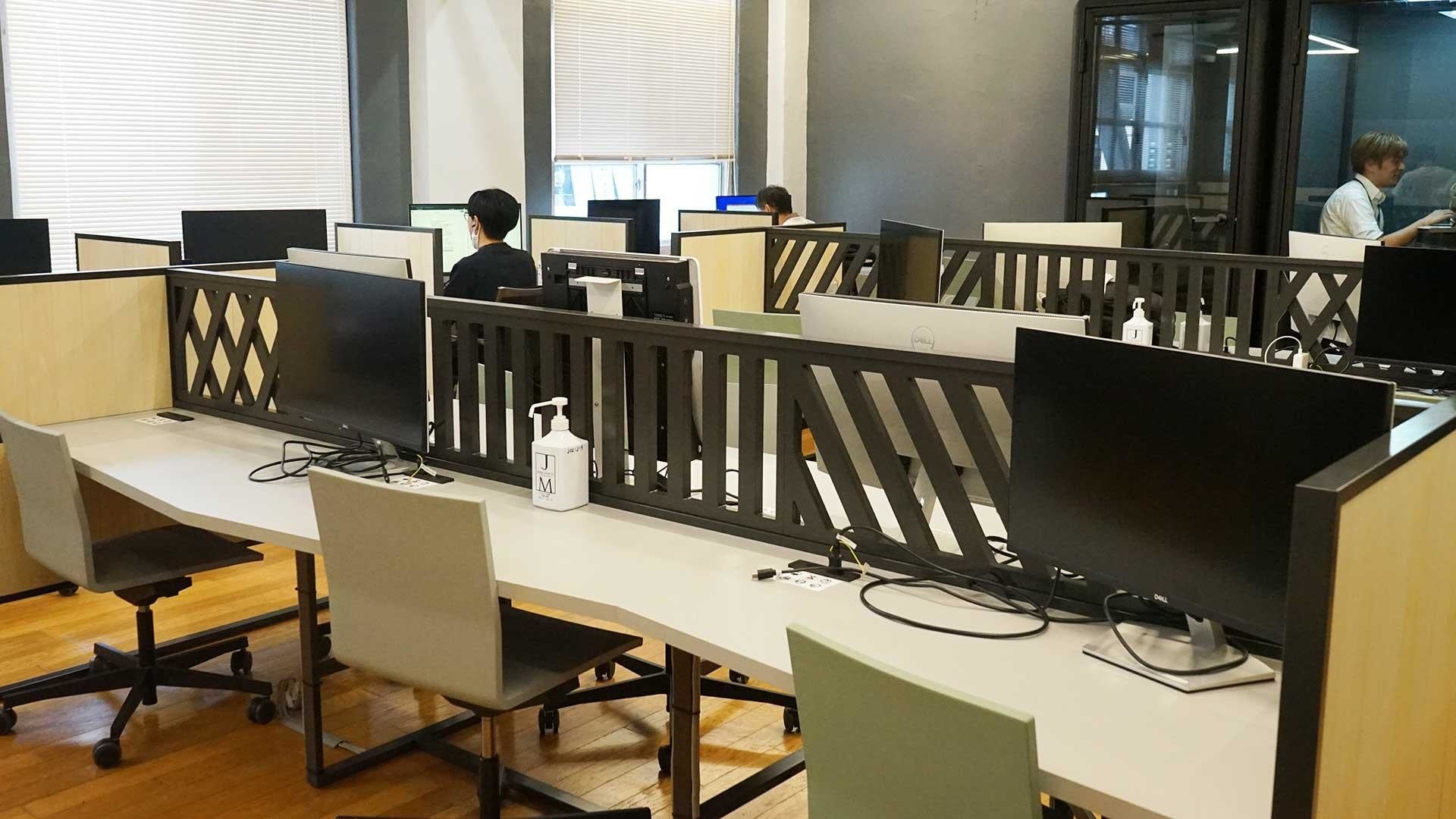 コワーキングスペース新区画：Focus Room