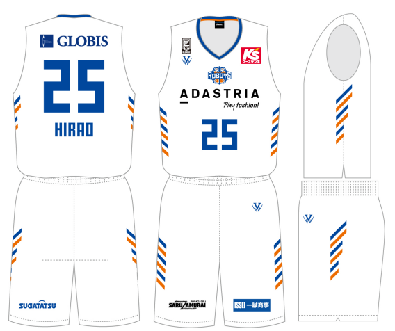 茨城ロボッツユニホーム(LL) 2024-25シーズン トップチームユニフォームデザイン決定のご報告