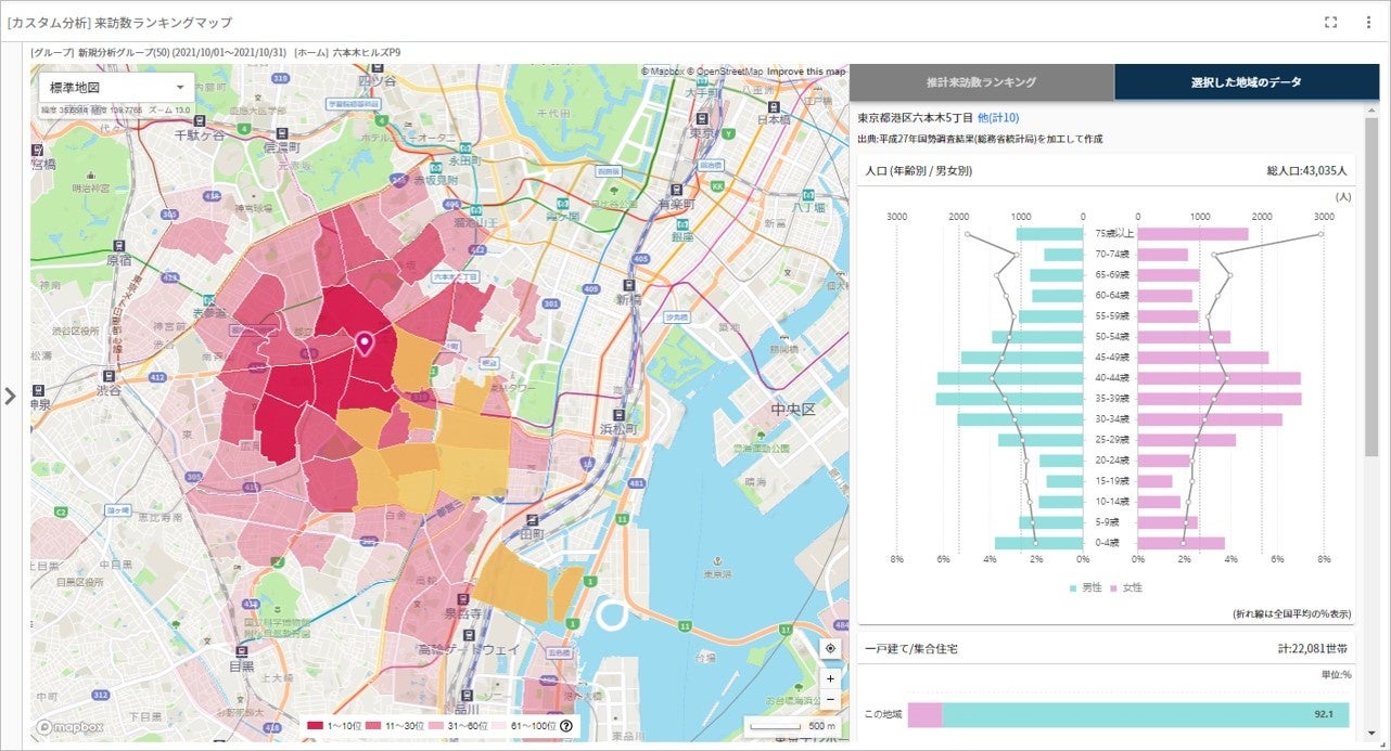 来訪数ランキングマップ
