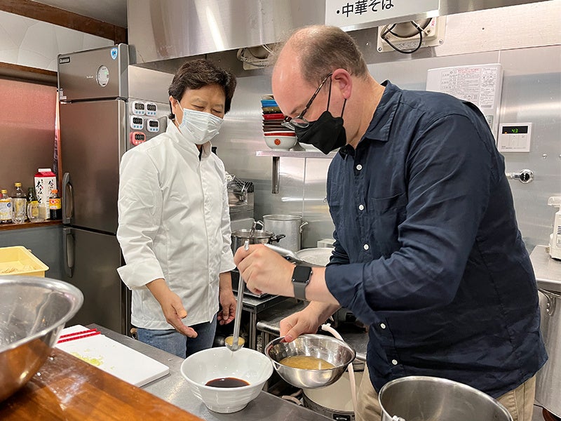 1日ラーメンスクール体験