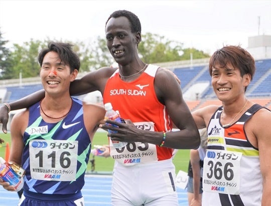 スペシャルゲストで登場する 東京五輪　陸上男子1,500M　 南スーダン代表　グエム・アブラハム氏