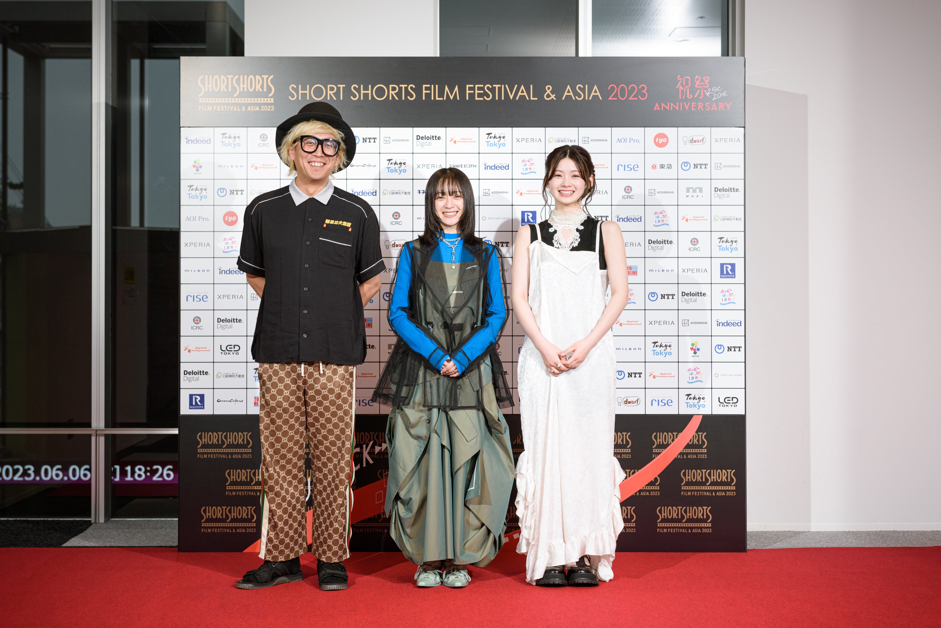 レッドカーペットの様子