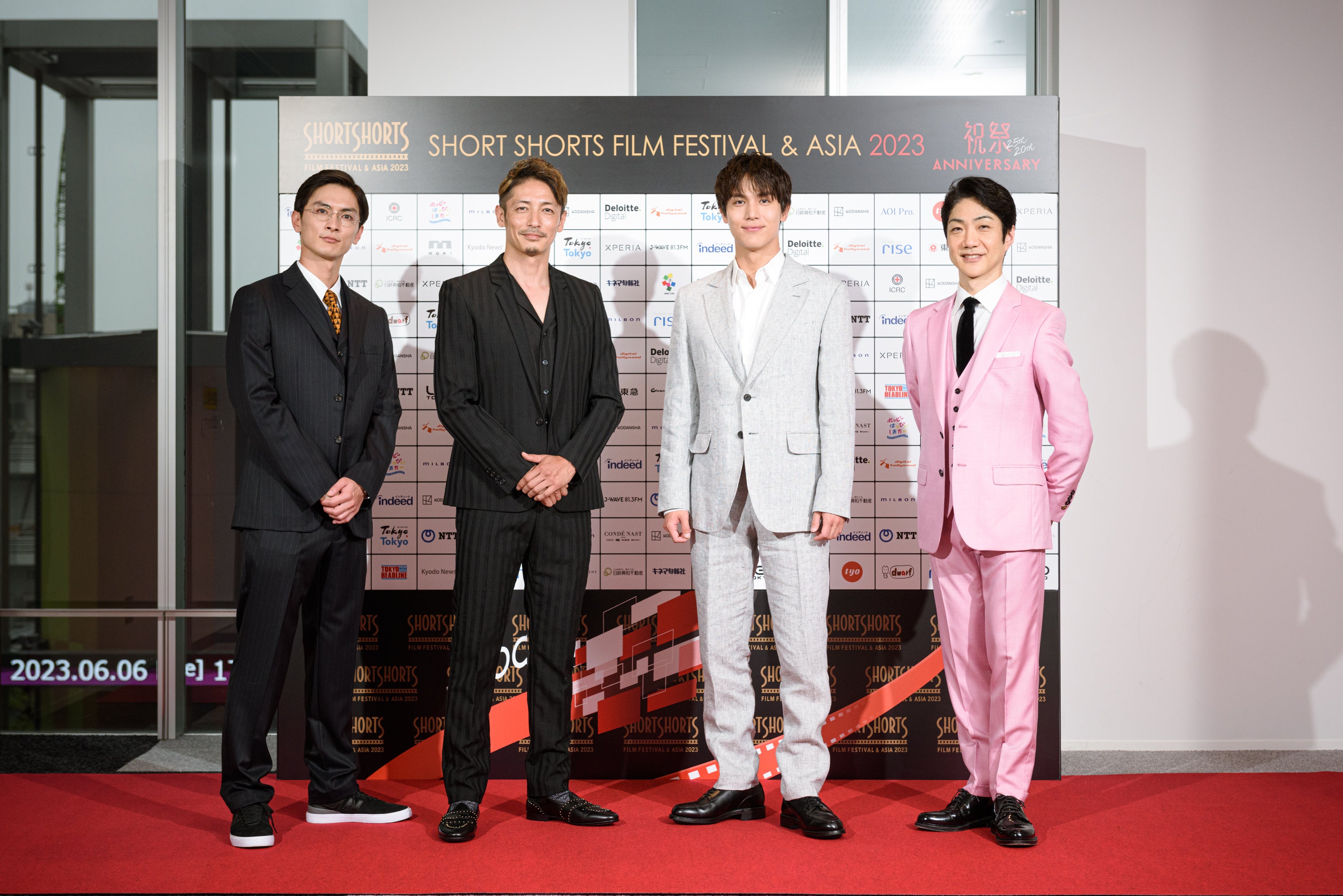 レッドカーペットの様子