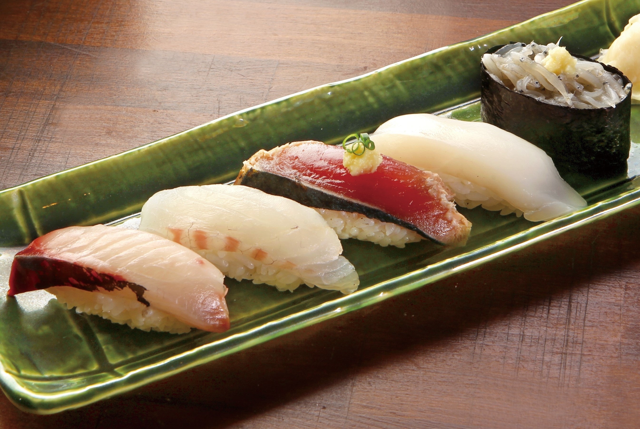 ＜春の旬ネタ5貫盛り＞