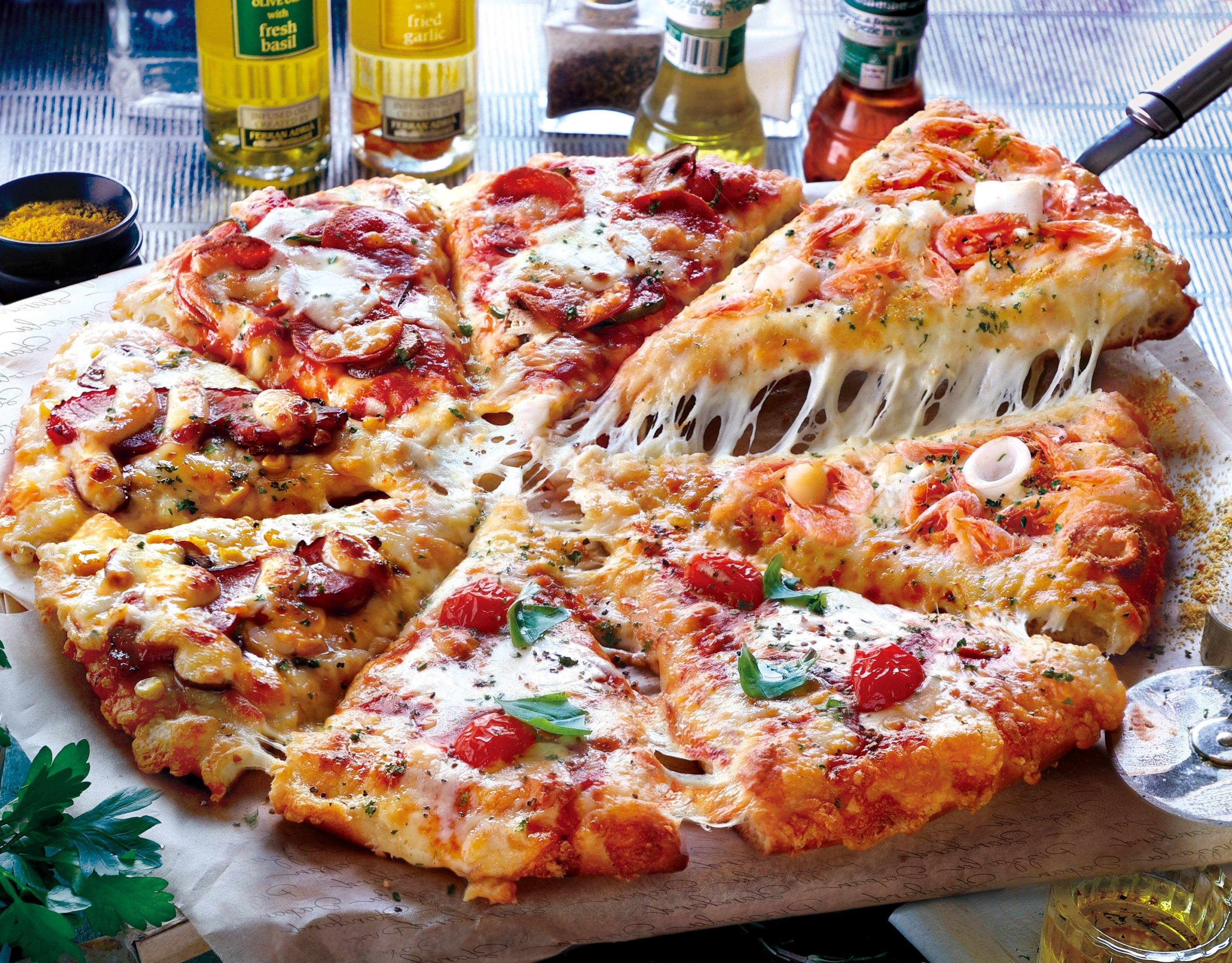 ボッタルガと桜海老のグルメクォーター