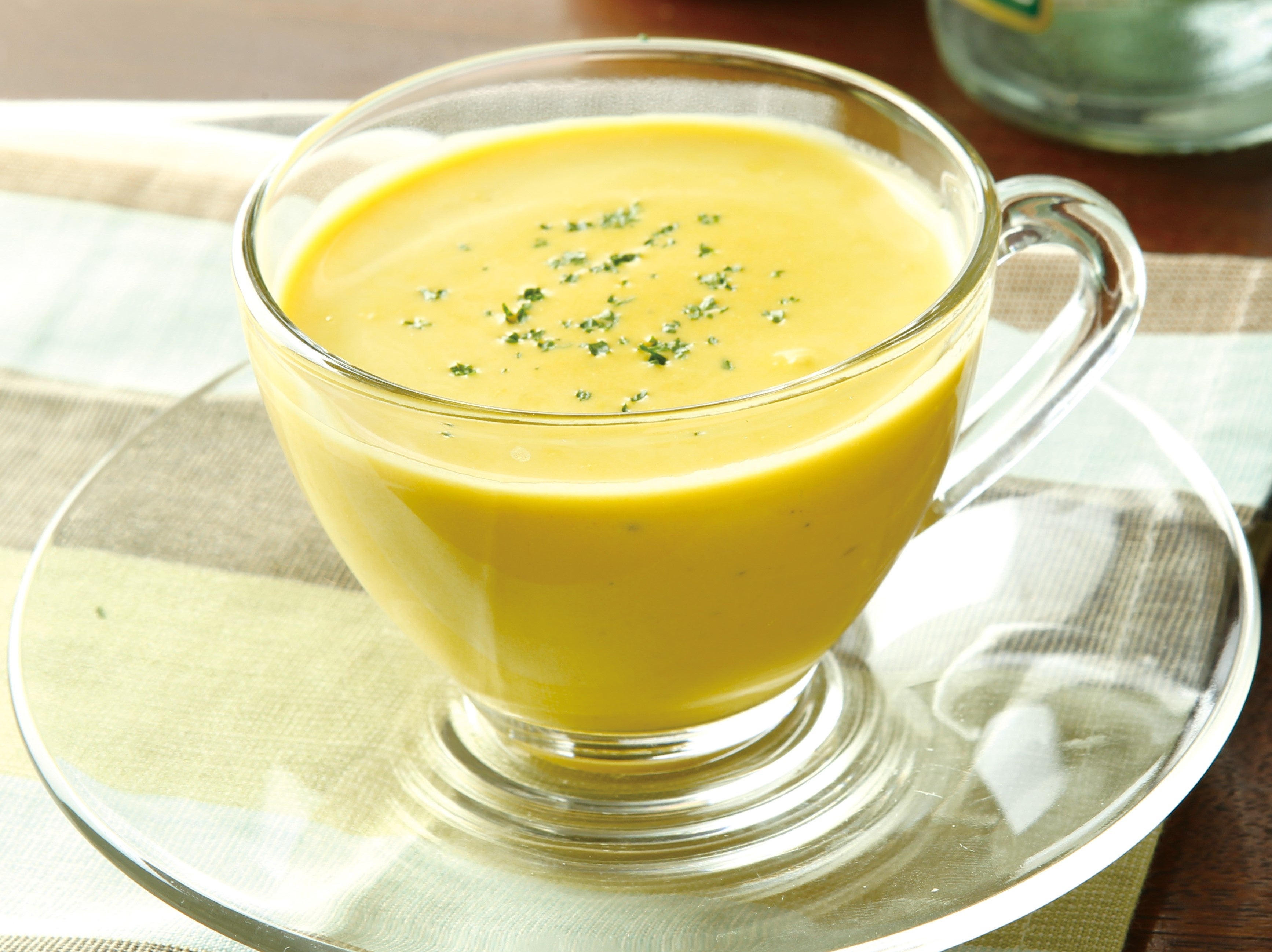 かぼちゃの冷製クリームスープ 通常価格：490円