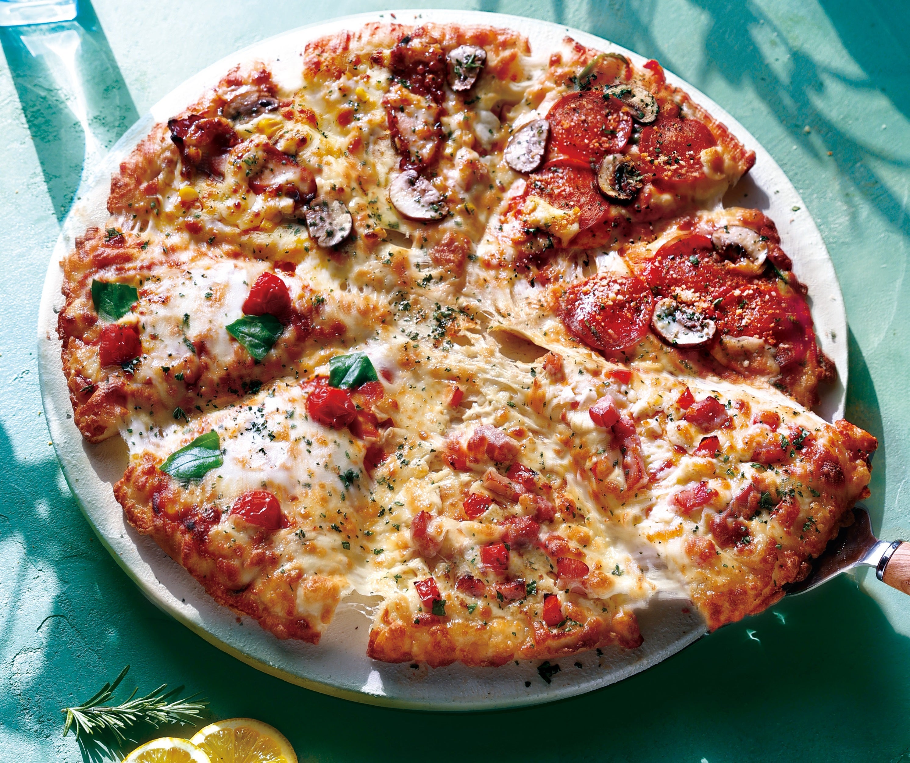 熟成パンチェッタの よくばりクォーター