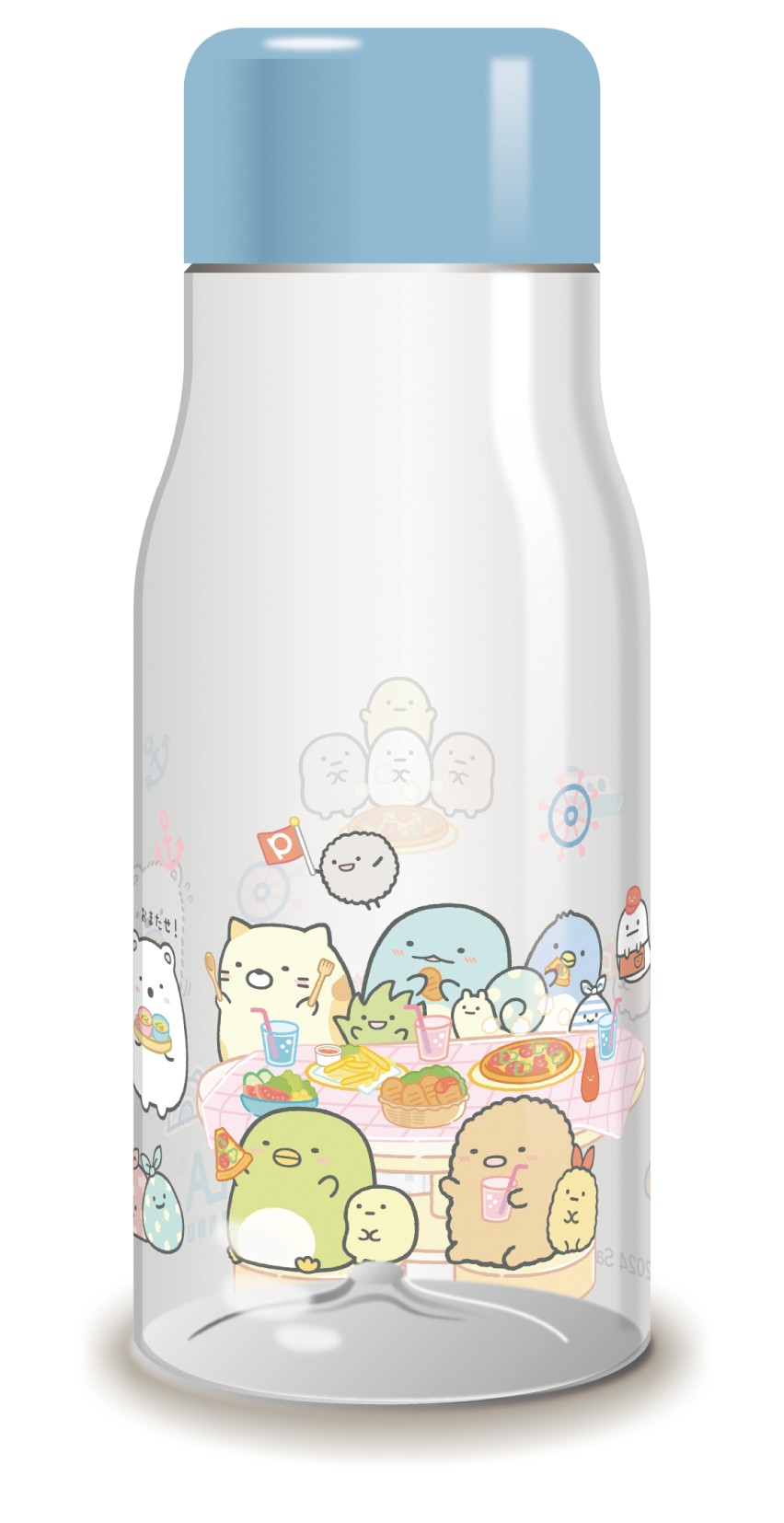 すみっコ　ピザーラ ピザーラオリジナルの「すみっコぐらし」クリアボトルがGET