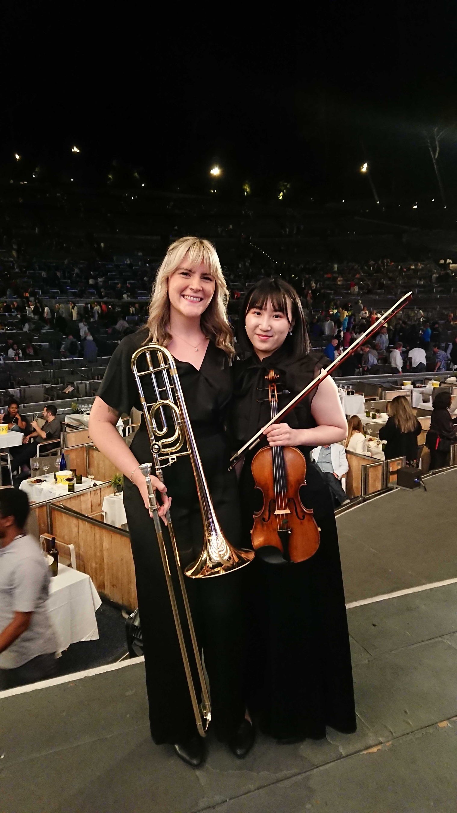 22か国から集まったの若手演奏家と共演ⓒFESJ2022