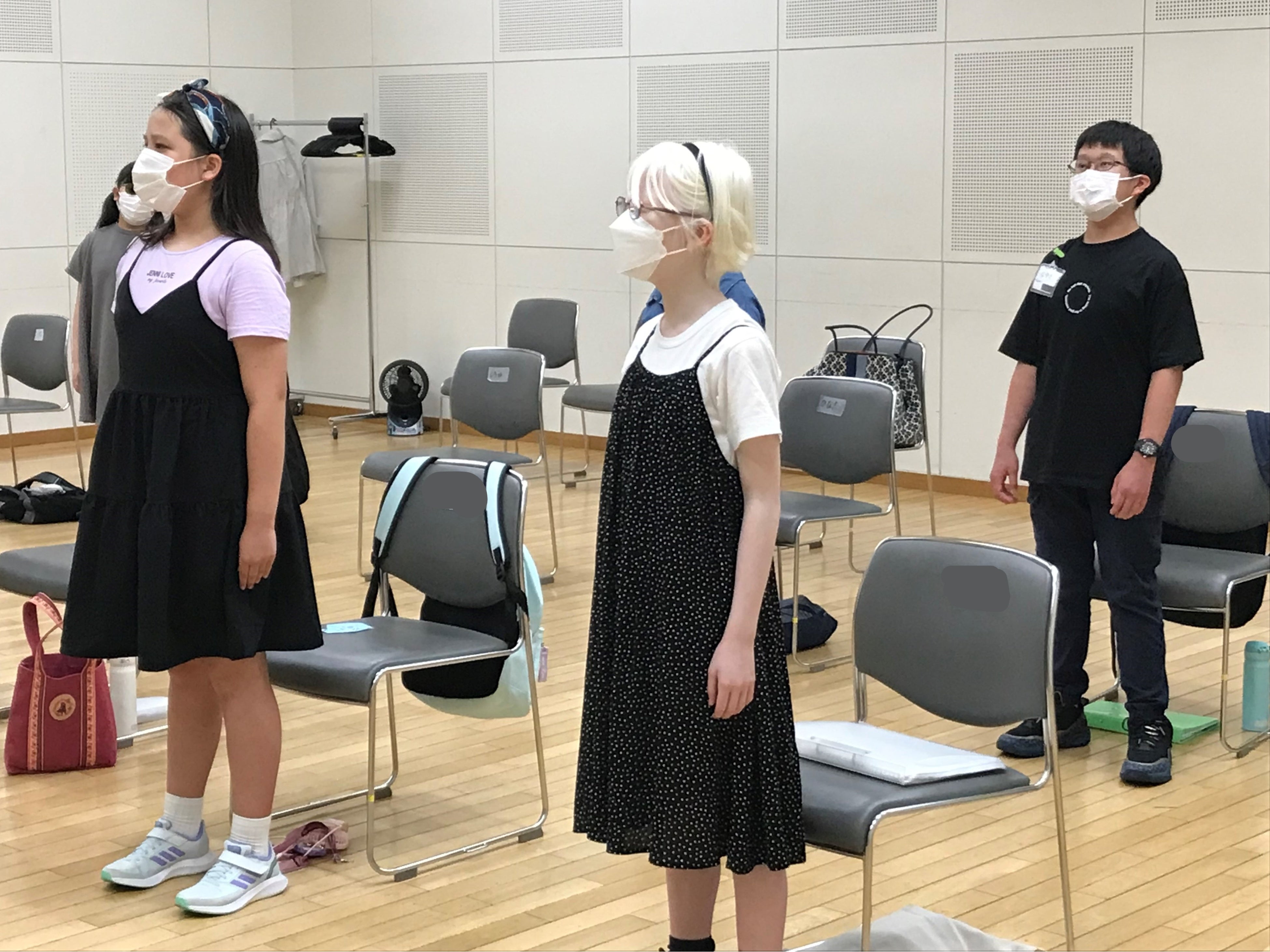 東京子どもアンサンブル練習の様子
