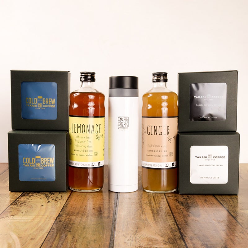 【Eliza】珈琲の輪郭セット コーヒーギフトセット カフェオレベース2本 無糖 加糖 お中元