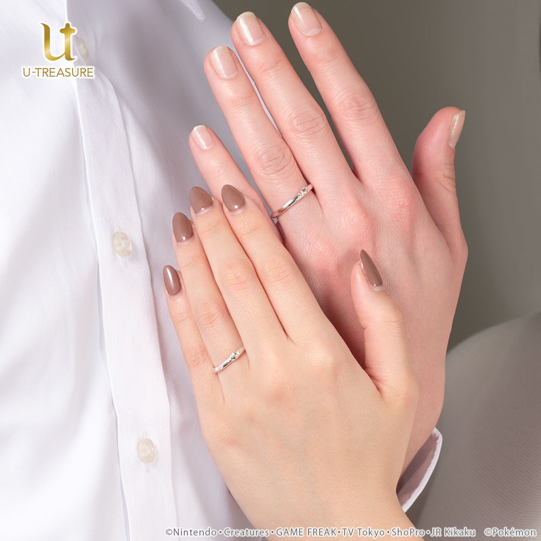 ポケモン ゲンガー 婚約指輪 結婚指輪 初登場 あやしげな表情やすがたを立体的にデザイン 3月17日 木 発売 株式会社ユートレジャーのプレスリリース