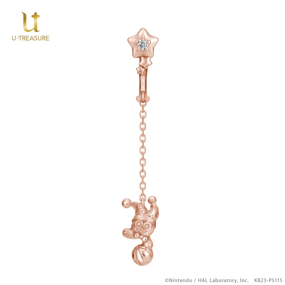 イヤリング（シルバー ピンクゴールドVer.）