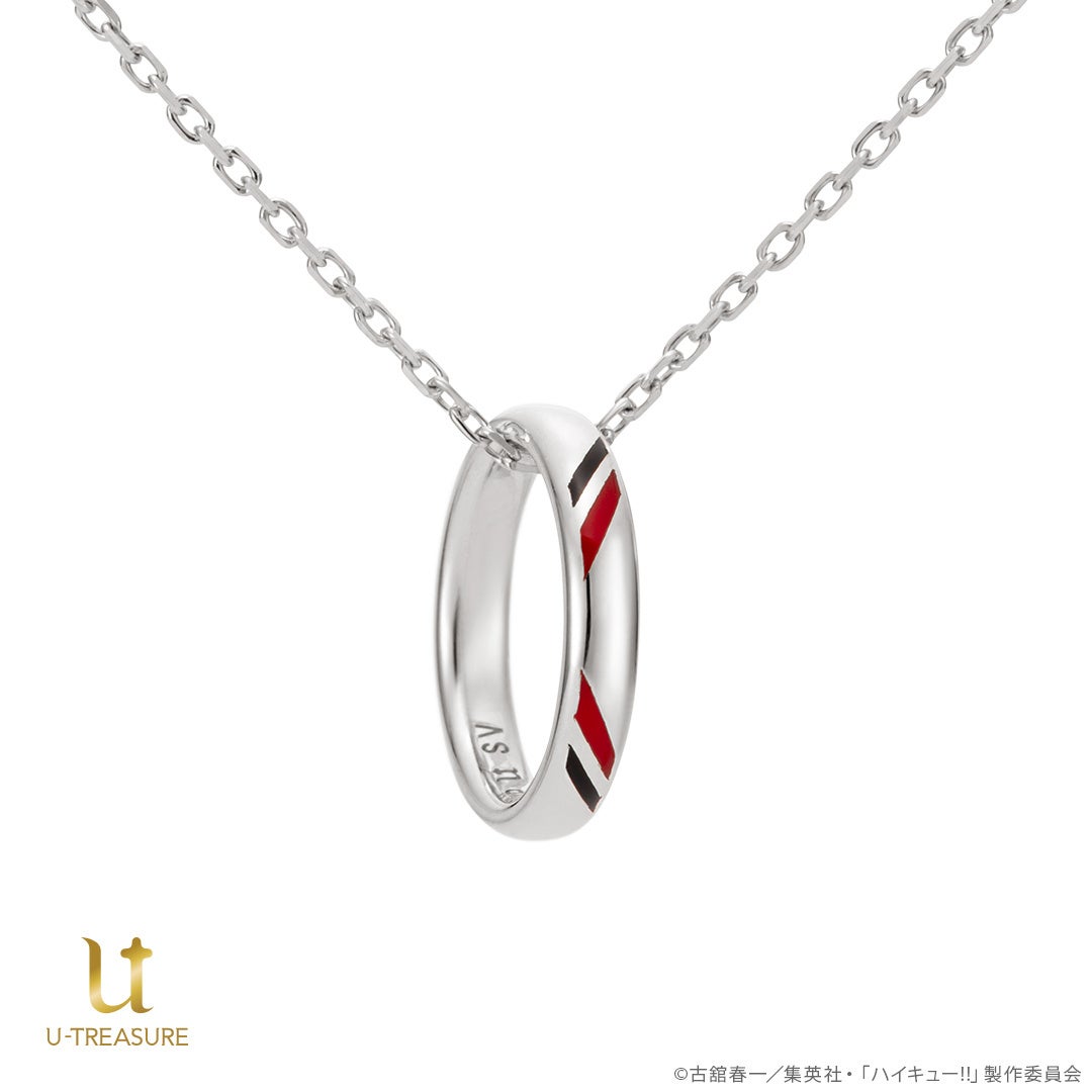 アニメ「ハイキュー‼」選手名を刻み、誇りの色を胸元に！リング