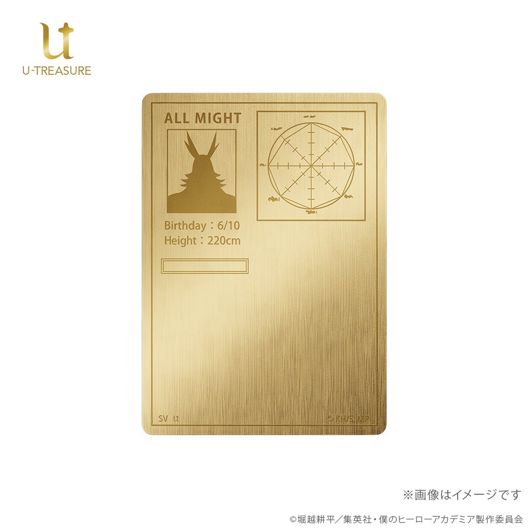 TVアニメ『僕のヒーローアカデミア』に登場する「オールマイトカード