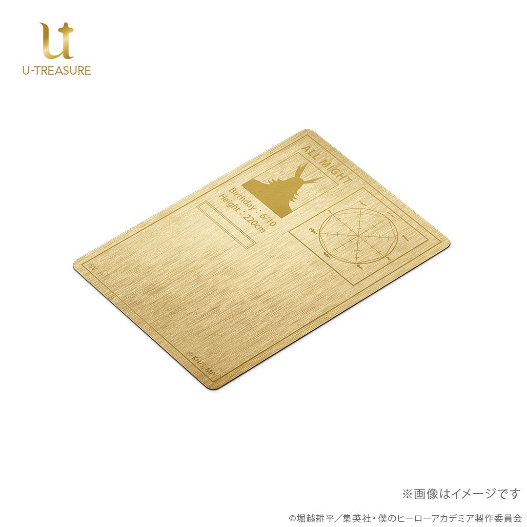 TVアニメ『僕のヒーローアカデミア』に登場する「オールマイトカード