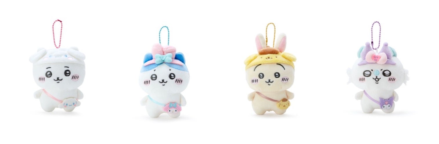 【即日発送】ちいかわ×サンリオキャラクターズ マスコットホルダー(全5種) 即日発送】ちいかわ×サンリオキャラクターズ マスコットホルダー