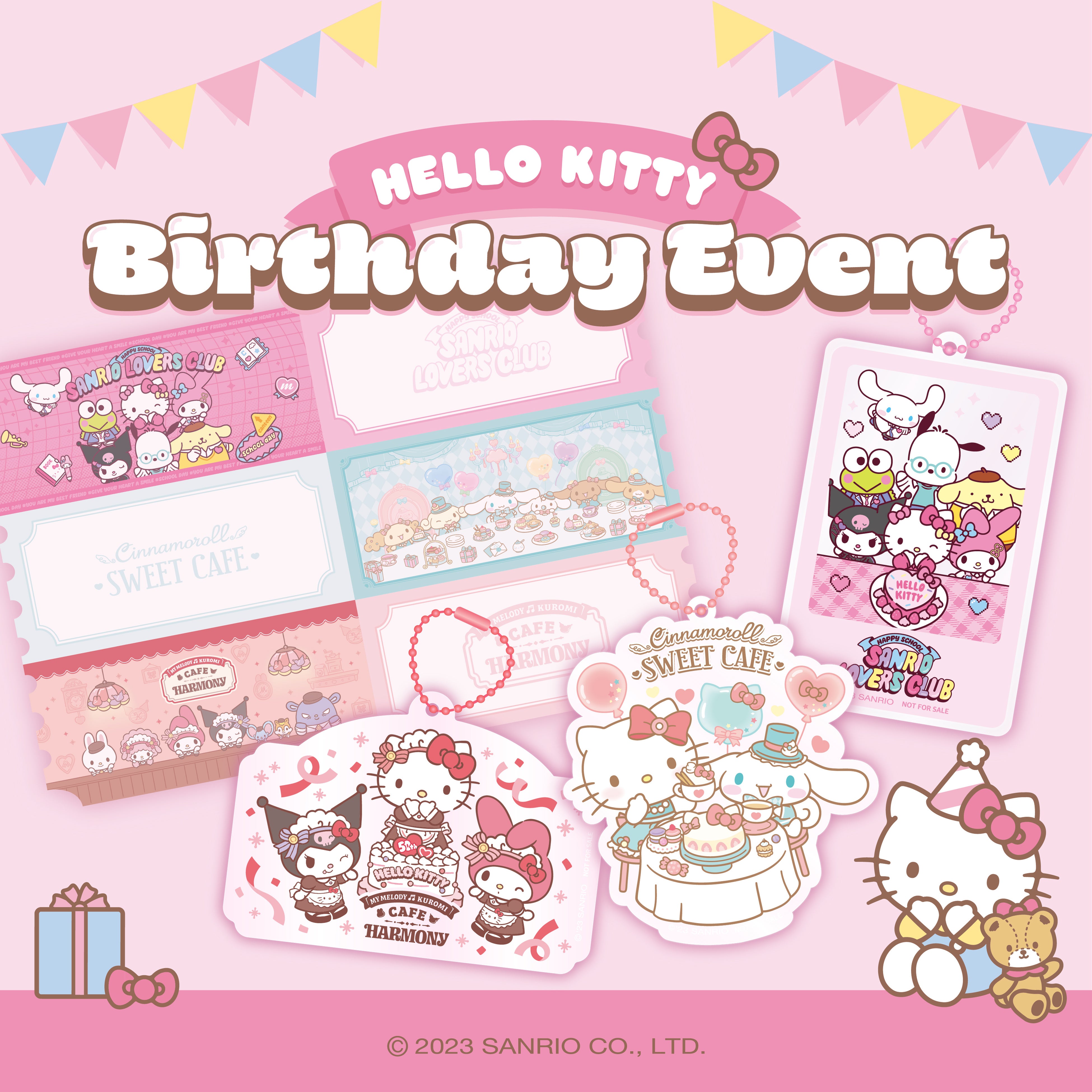 カフェのバースデーイベント