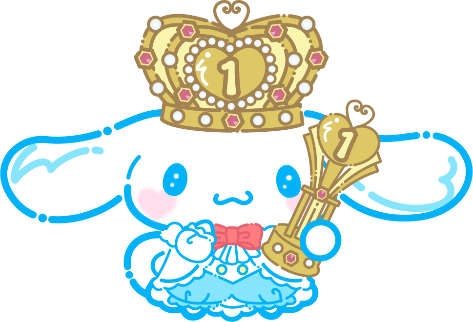 1位「シナモロール」！初回速報2位から返り咲き！デビュー35周年