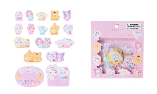 新商品「ちいかわ×サンリオキャラクターズ」をサンリオにて6 月 新商品「ちいかわ×サンリオキャラクターズ」をサンリオにて6 月