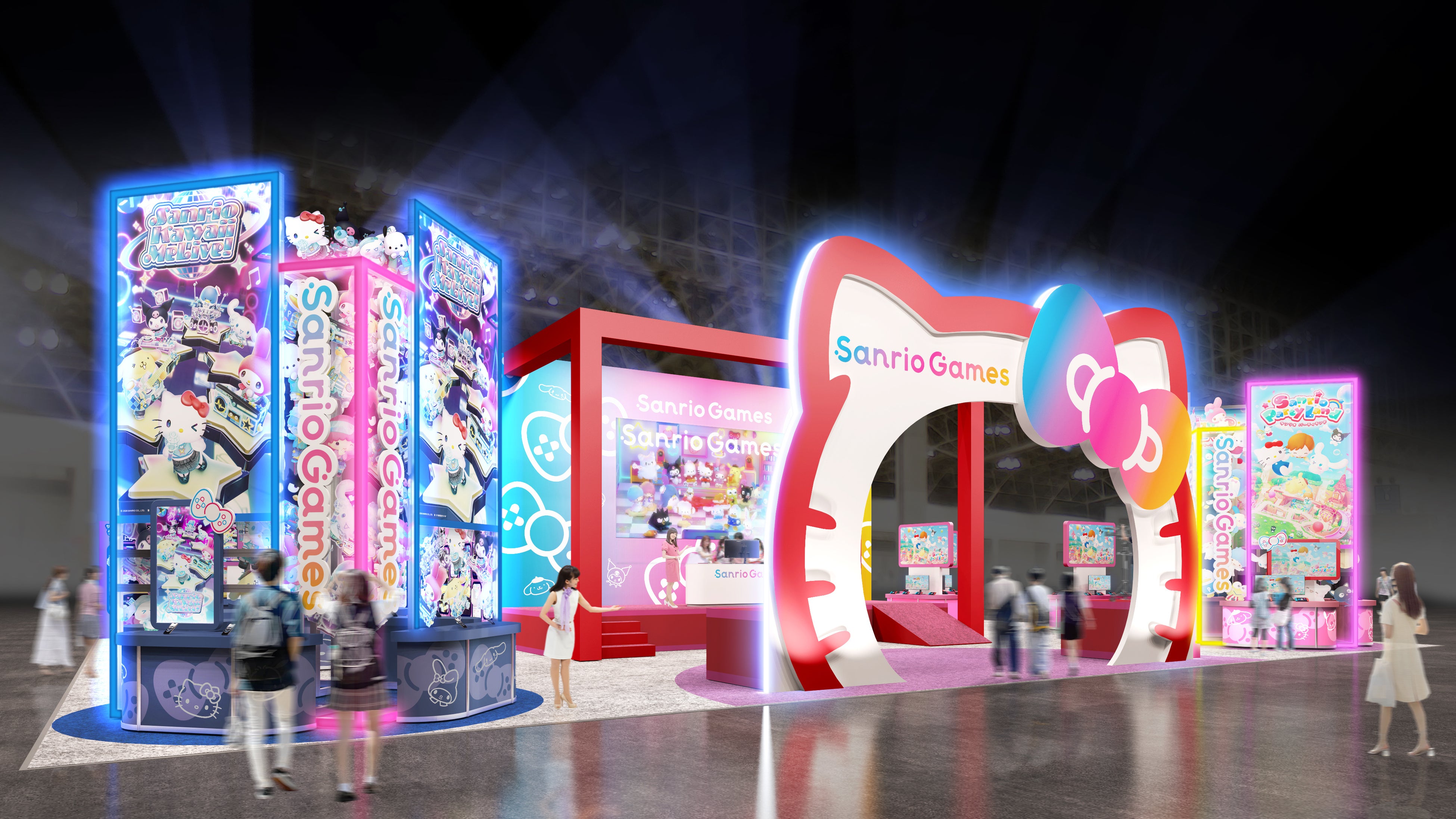 サンリオゲームズTGS初出展！新作発表＆キャラDJも