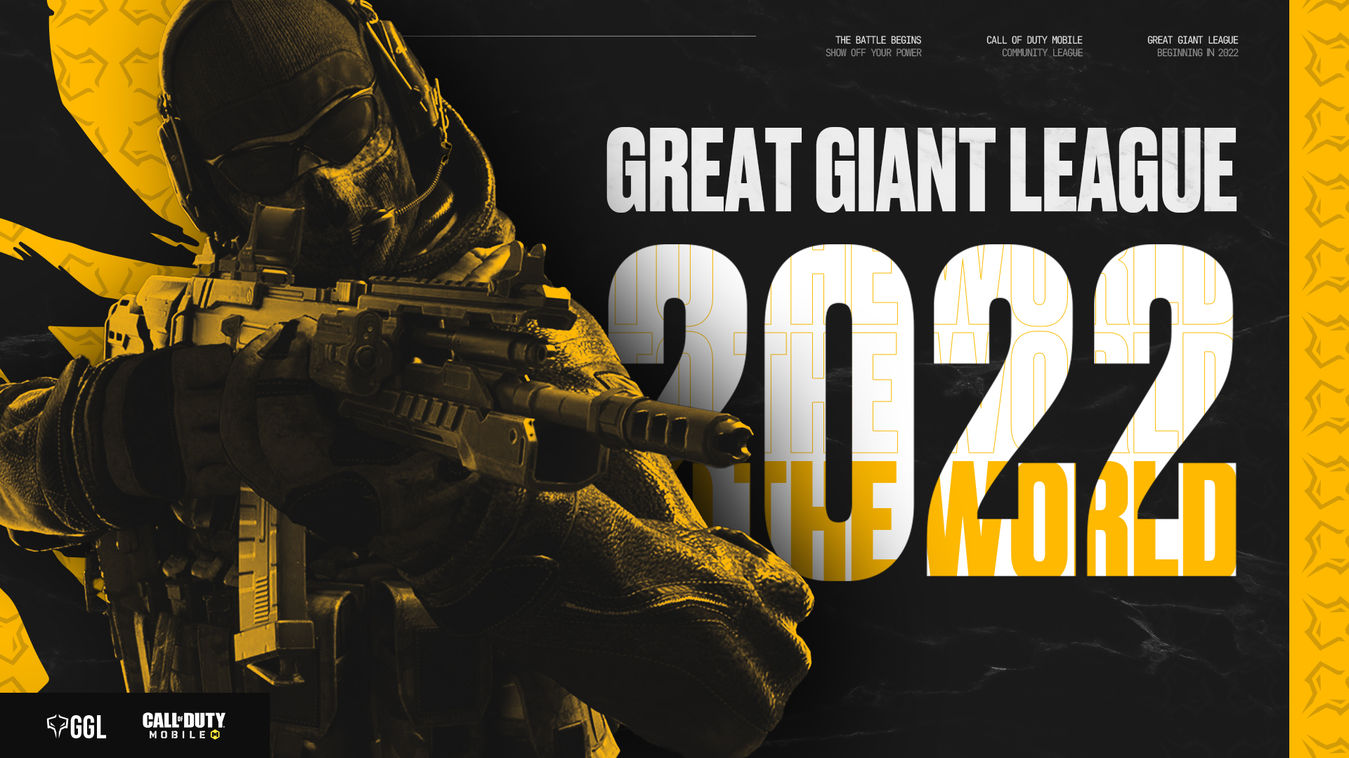 GGL CoDmobile 2022 キービジュアル