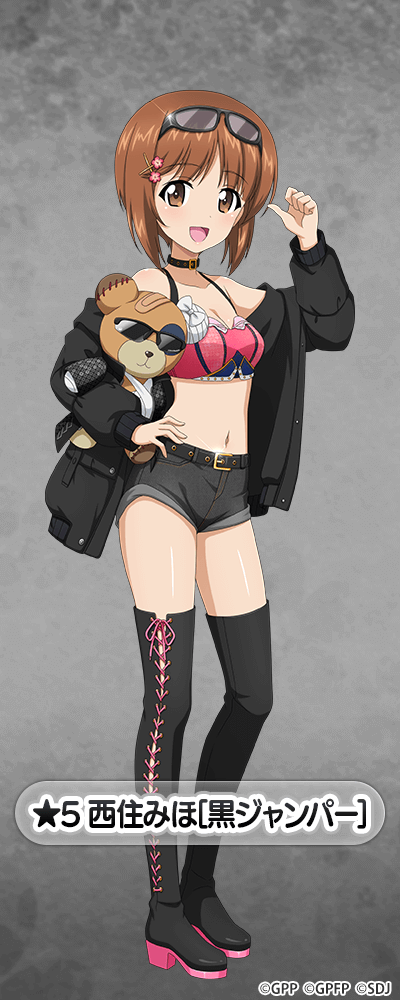 ★5 西住みほ[黒ジャンパー]NEW!