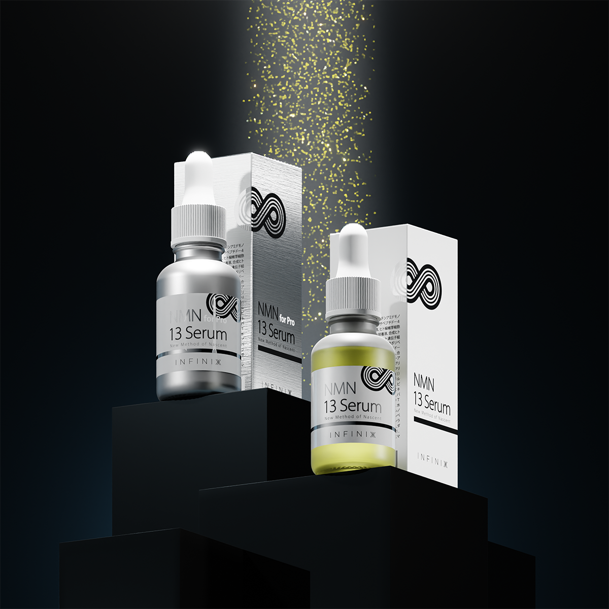 日本初】リポソーム化NMN配合の美容液『NMN 13 Serum』＆多機能ジェル