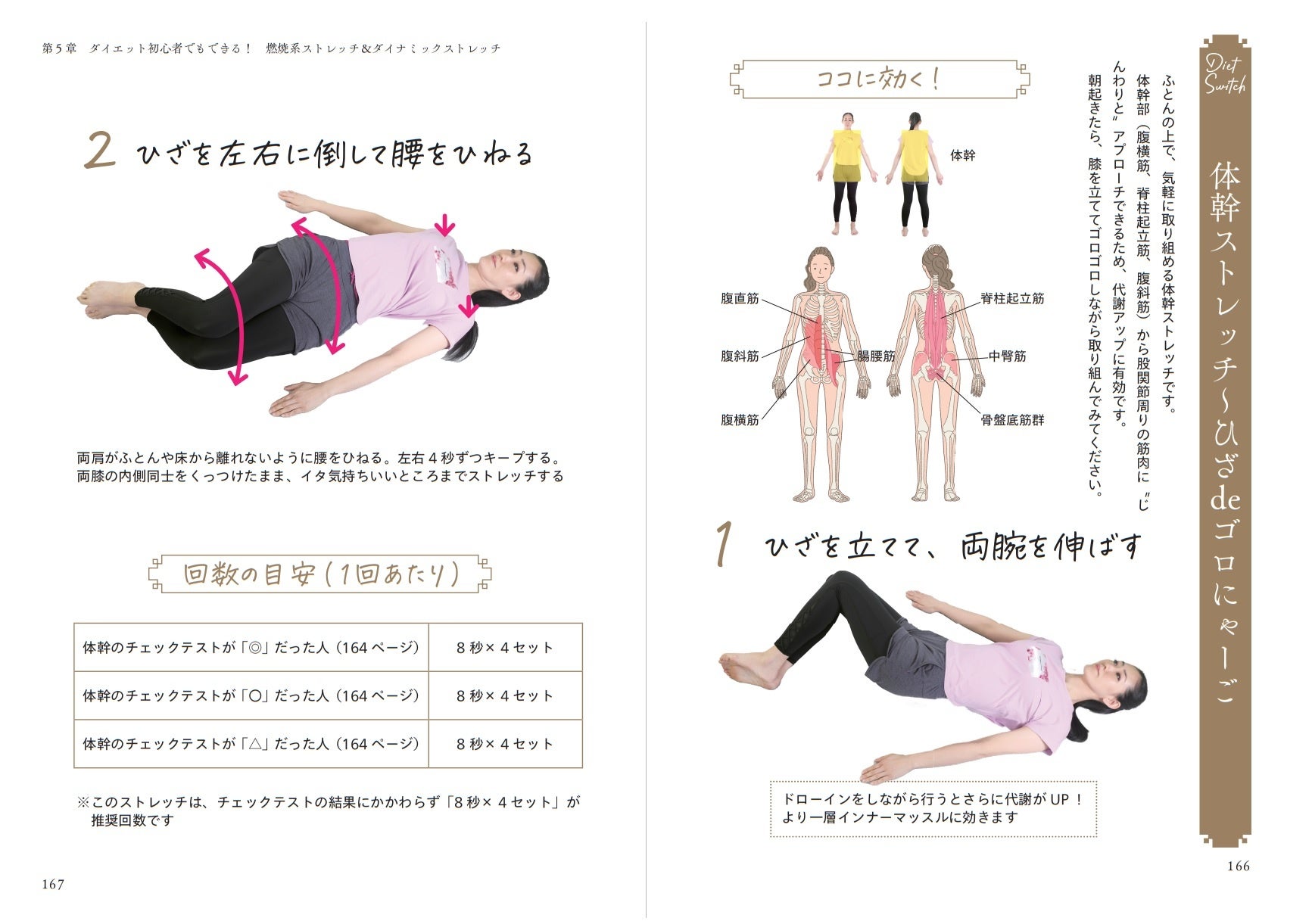 ダイエット初心者はハードな運動ではなくストレッチを取り入れる