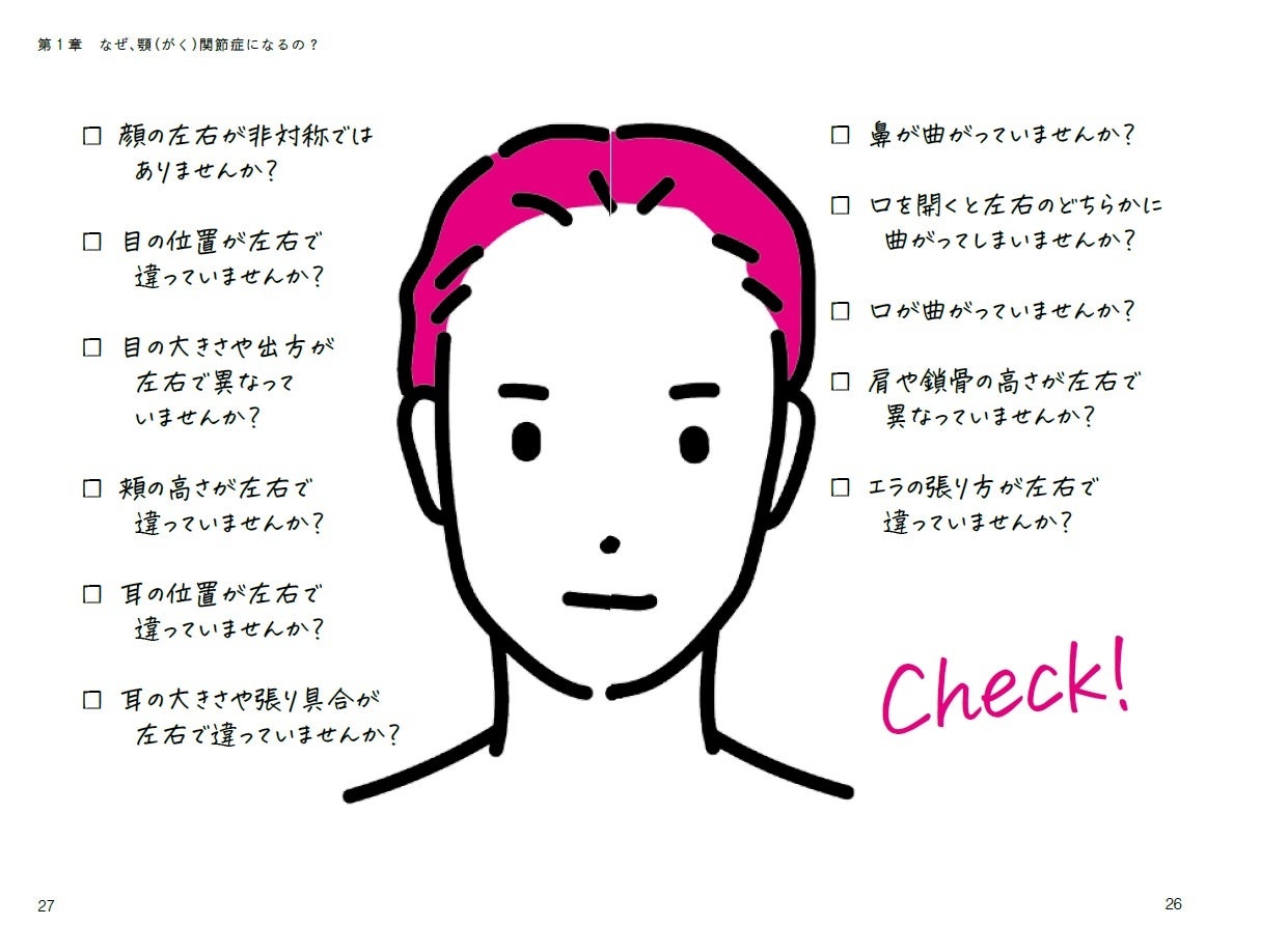 書籍ではさらに詳しく「歪み」をチェックする方法も掲載