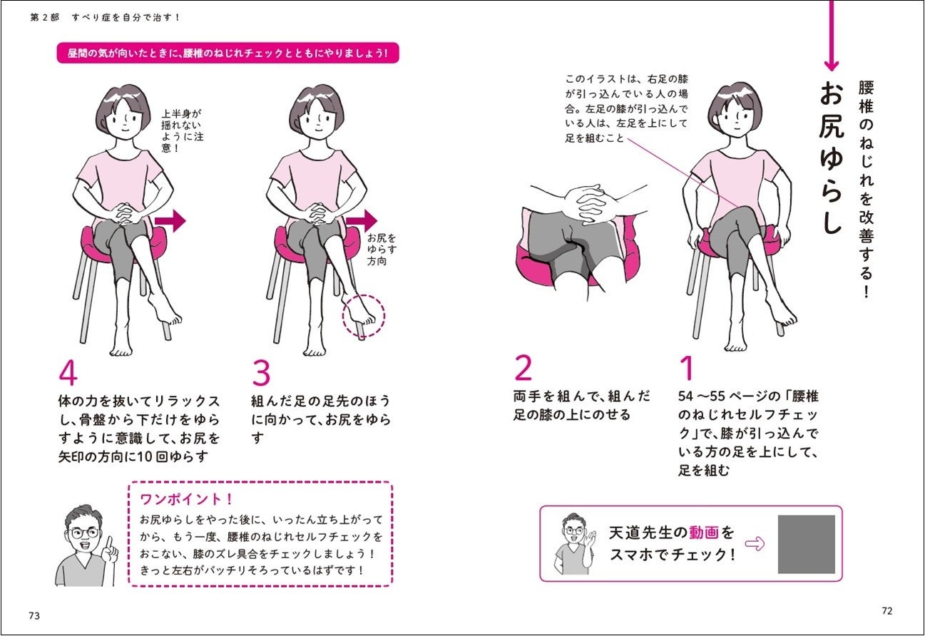 セルフケア方法や、生活習慣の見直し方をイラスト付きで解説します!