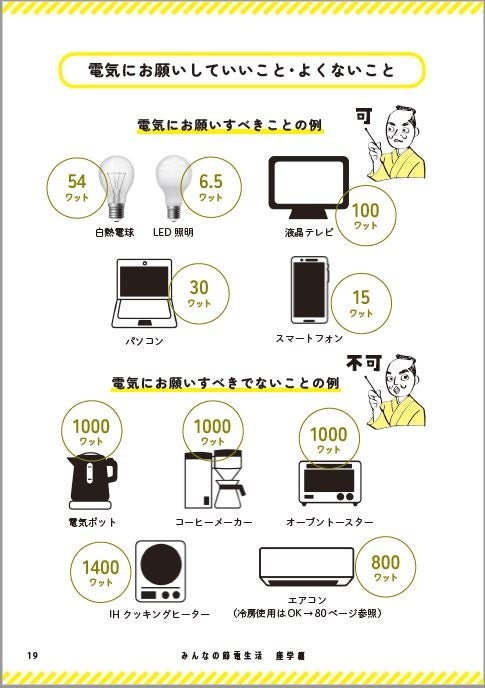 電気にお願いしていいこと・よくないこと