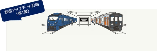“ず~っと乗りたくなる列車”“ず~っと使いたくなる駅”に!快適な列車・駅のご利用に向けた取り組みについて “ず~っと乗りたくなる列車”“ず~っと使いたくなる駅”に!快適な列車・駅のご利用に向けた取り組みについて