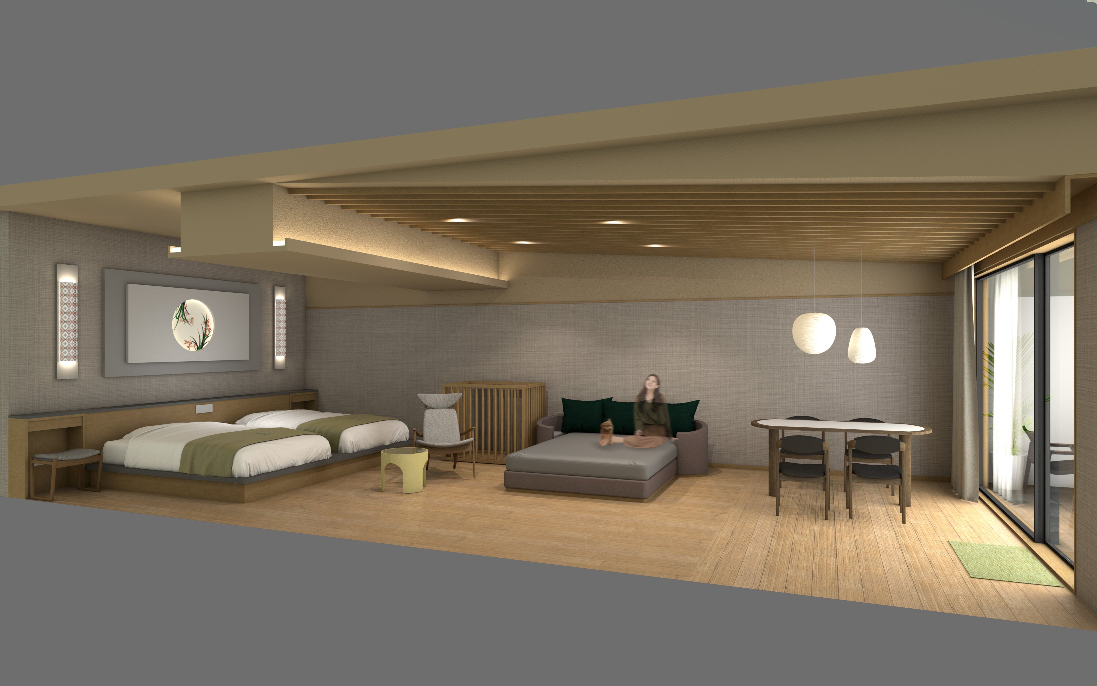 離れ棟　プレミアムスイート（イメージ）