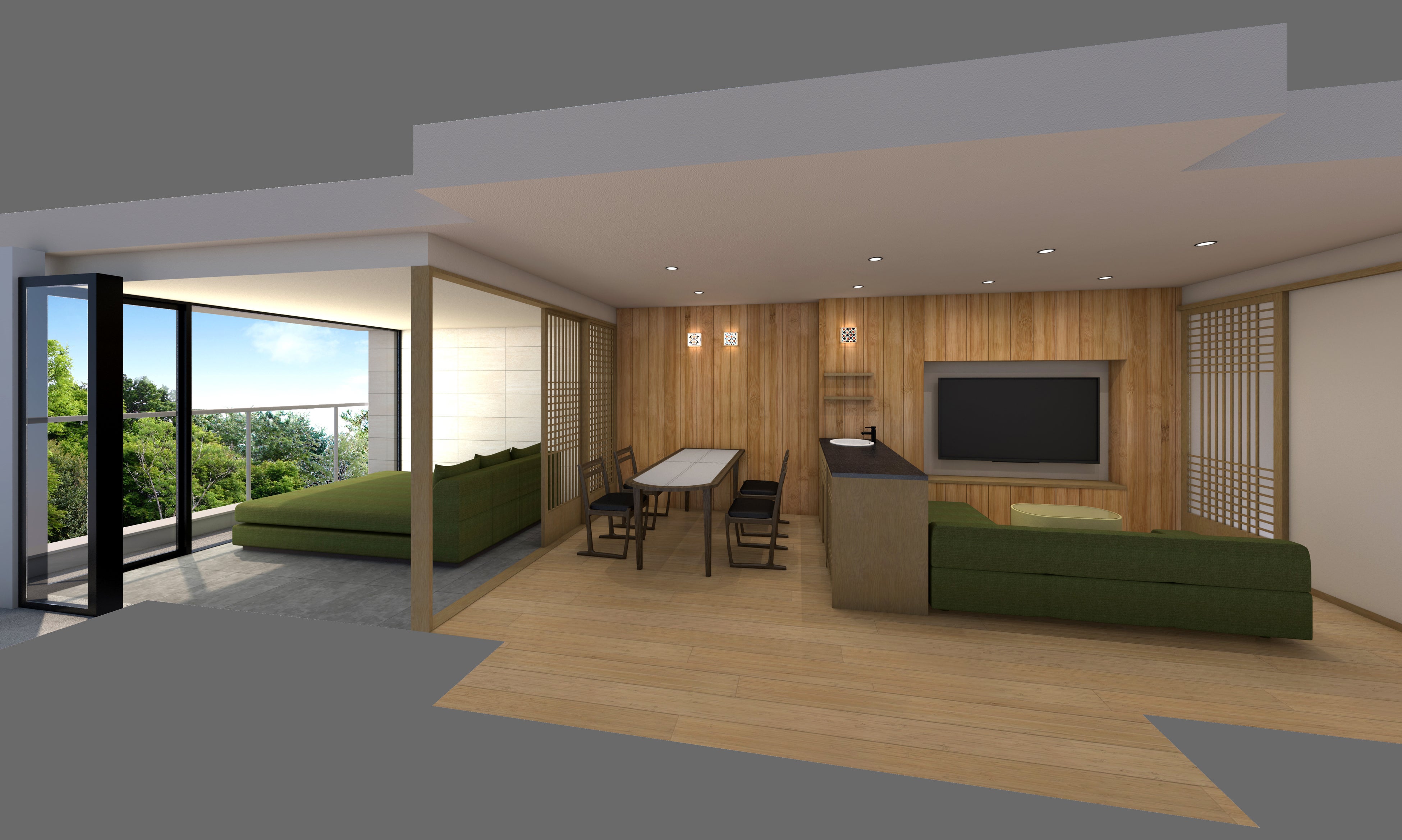 母屋棟　コンフォートデラックス（イメージ）