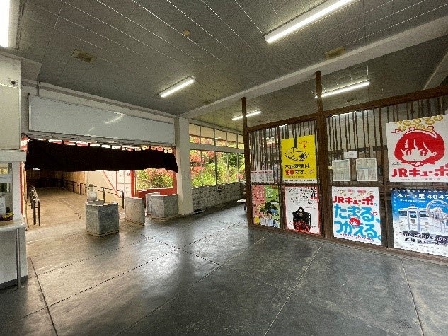 リニューアル前:改札周辺