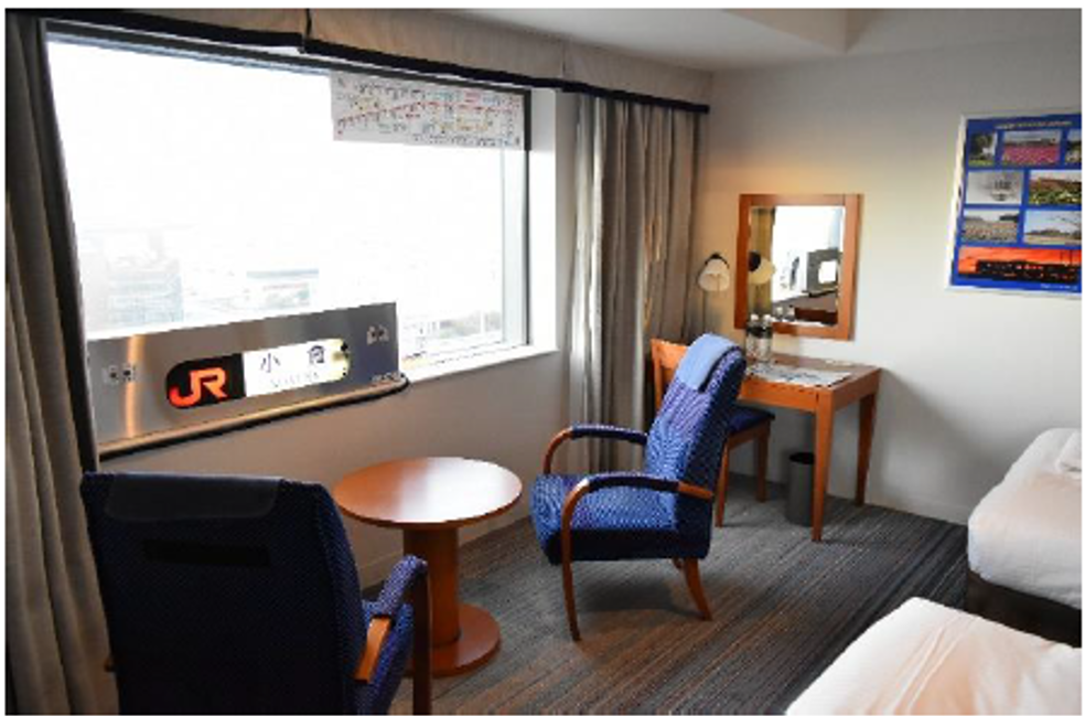 鉄道好きのための特別な宿泊体験！！ 「JR九州811系電車」コンセプトルームがリニューアル