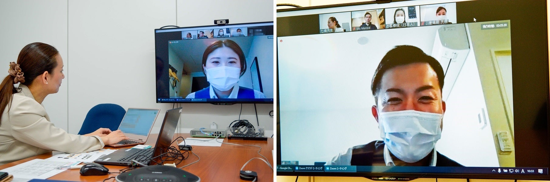 オンライン予選の様子