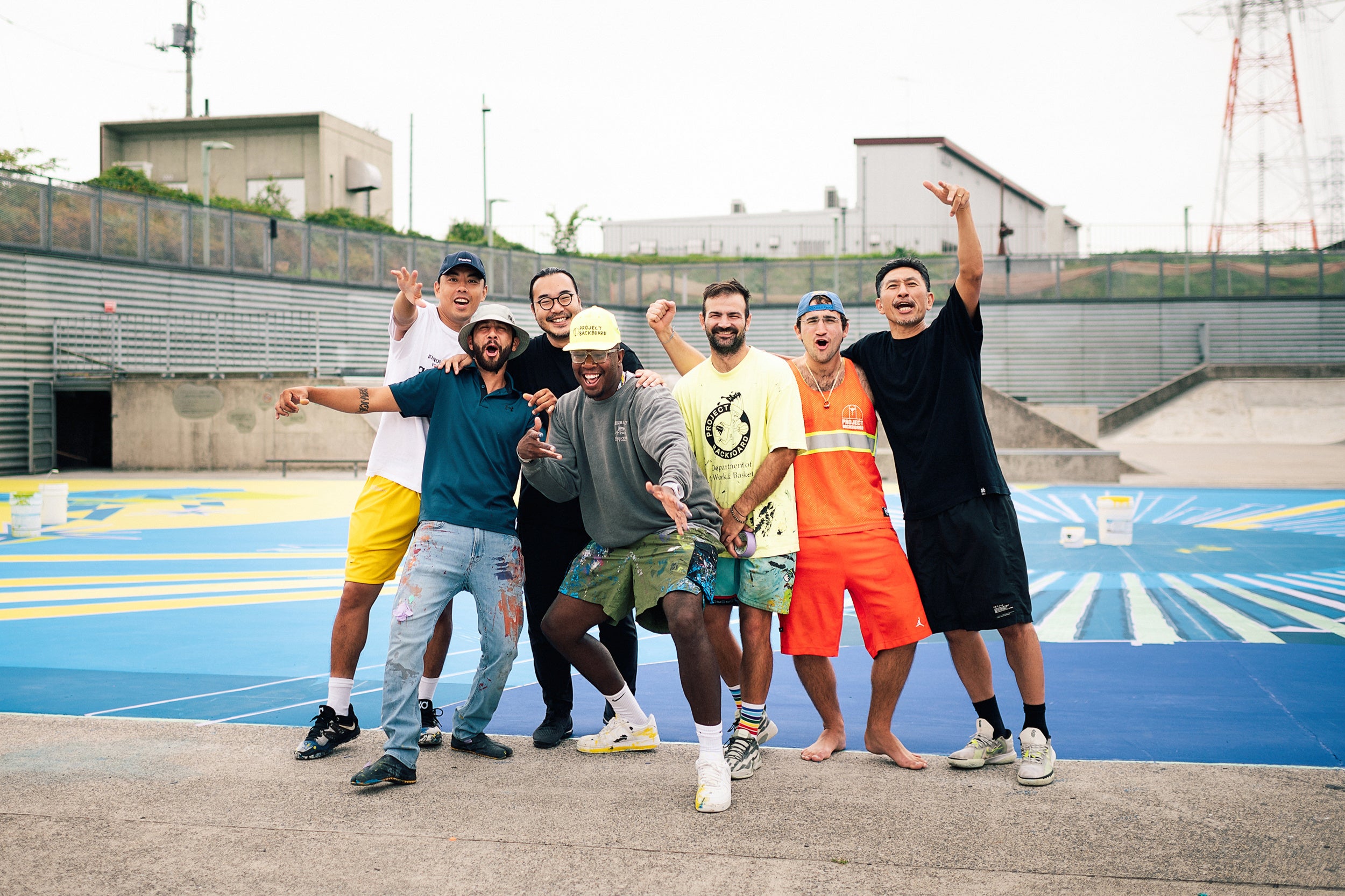 PROJECT BACKBOARD, go parkey and Noritaka Tatehana © NORITAKA TATEHANA K.K., Photo by GION