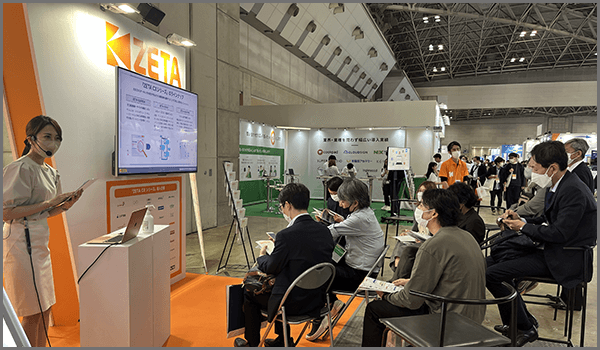 【ブース内セミナーの様子】