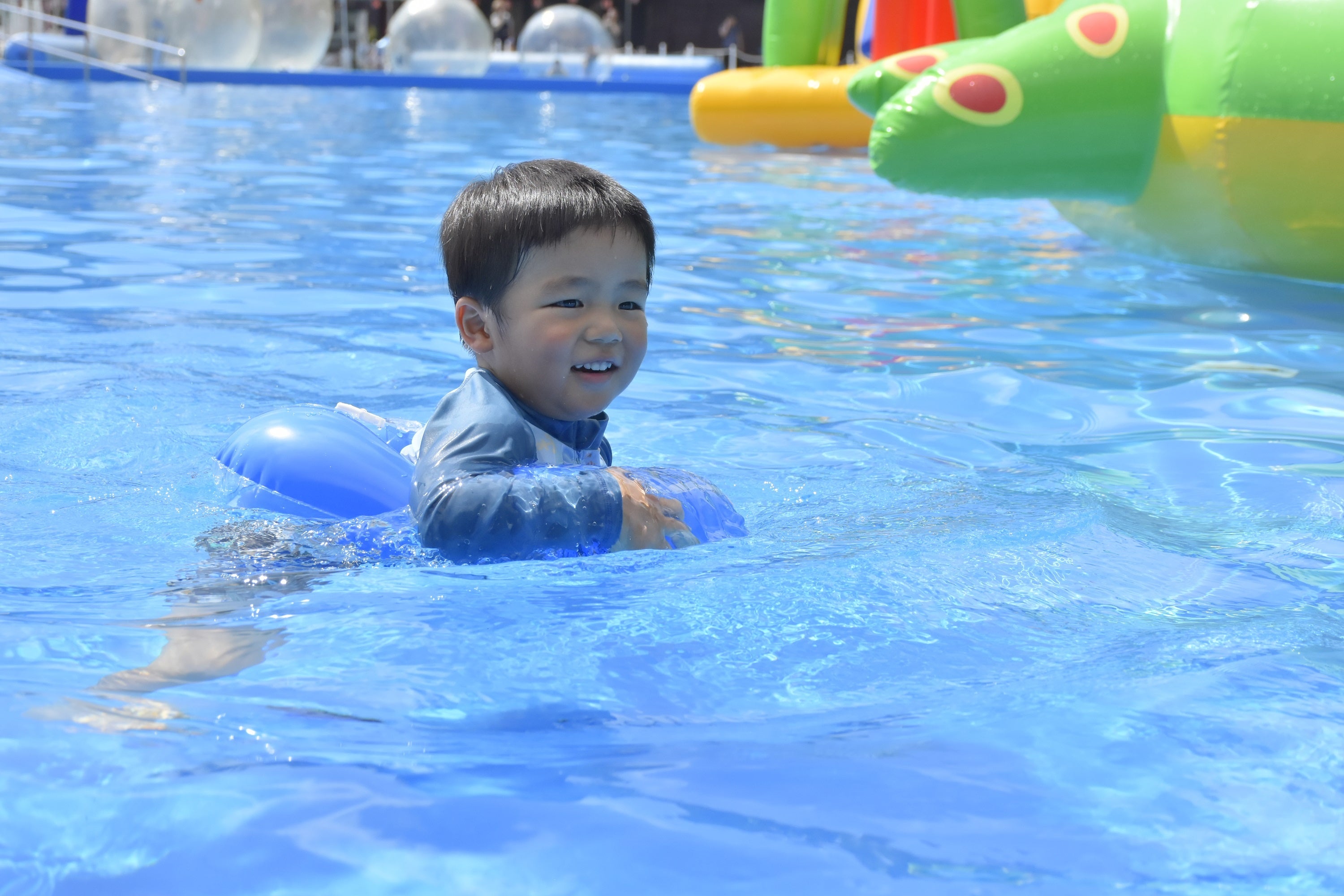 小さなお子様も安心して遊べる