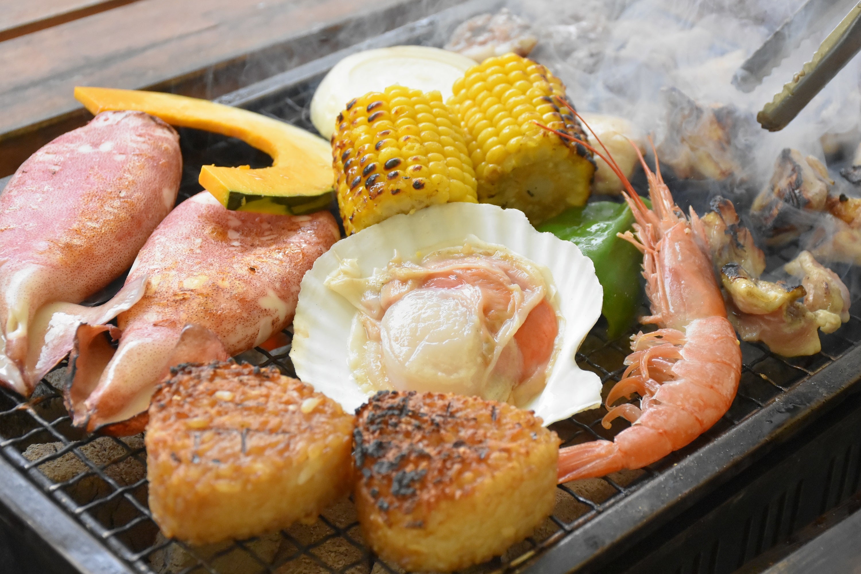 海鮮バーベキュー