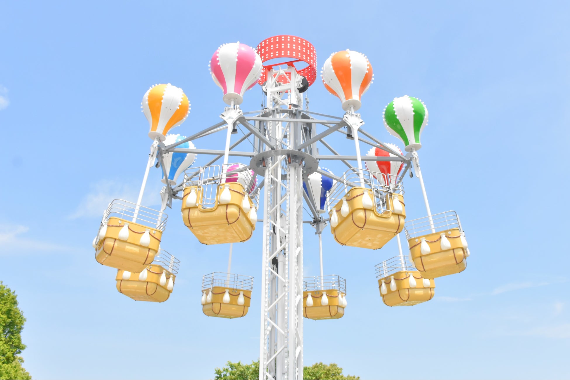 新アトラクション「エアバルーン」