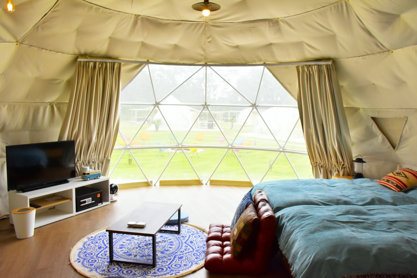 ドームテント和洋室