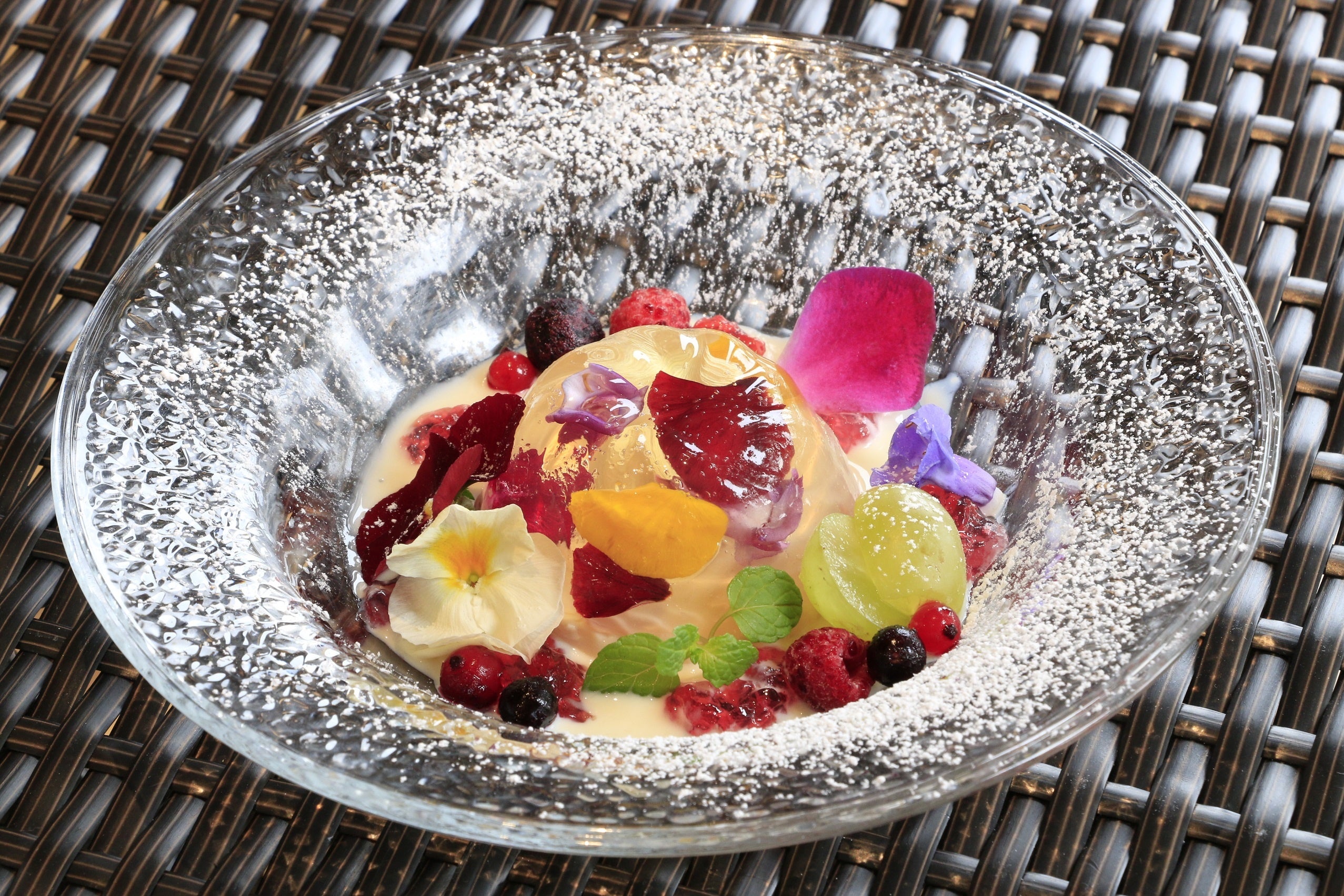 エディブルフラワーゼリー