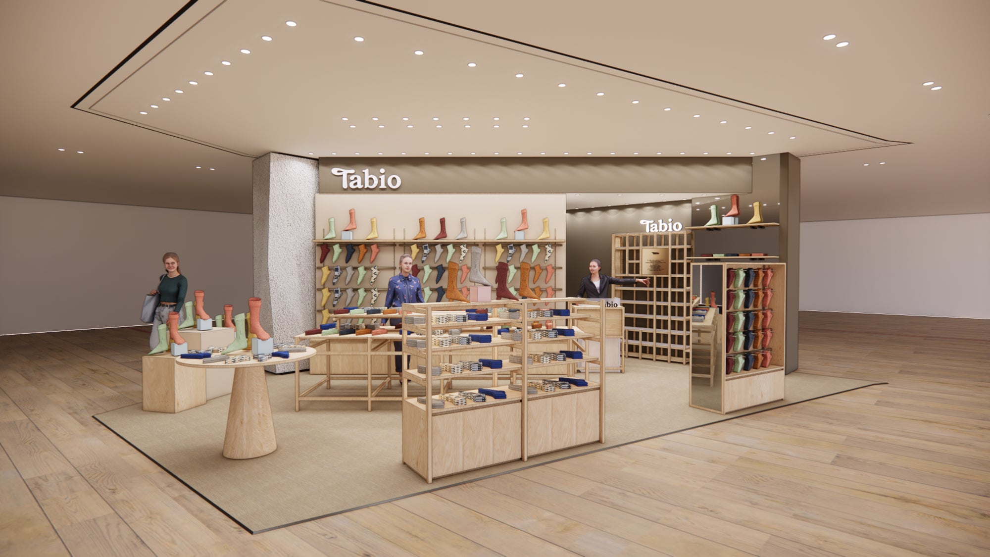 アジアでの展開を拡大するTabio、韓国2号店を新世界百貨店 江南店にオープン! | タビオ株式会社のプレスリリース